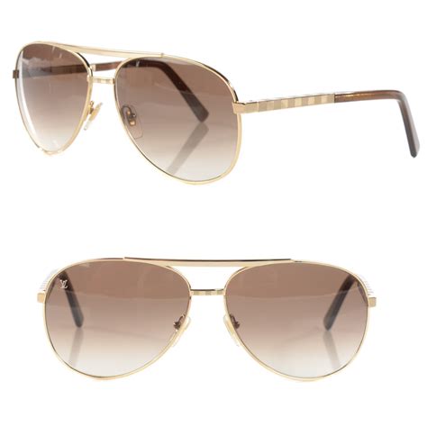 louis vuitton attitude sunglasses gold|louis vuitton attitude pilote sunglasses.